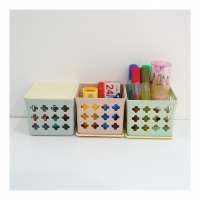 Popular manufacturers customized wholesale goods storage boxes plastic boxes