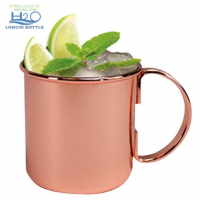 Rose Gold Stainless Steel Copper Plating Coffee Cocktail Cup ,stainless steel copper cup ,copper plated moscow mule mug