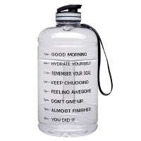 1 Gallon Large Capacity Wide Mouth Water Jug 3.78L Reusable Gym Sports Outdoor Water Bottle Hot Sale Amazon