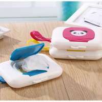 Portable Wet Wipes Holder Baby Wet Wipes Dispenser Wet Tissue Container Box