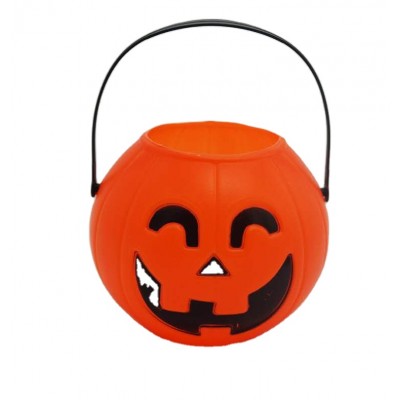 pumpkin plastic lantern for halloween